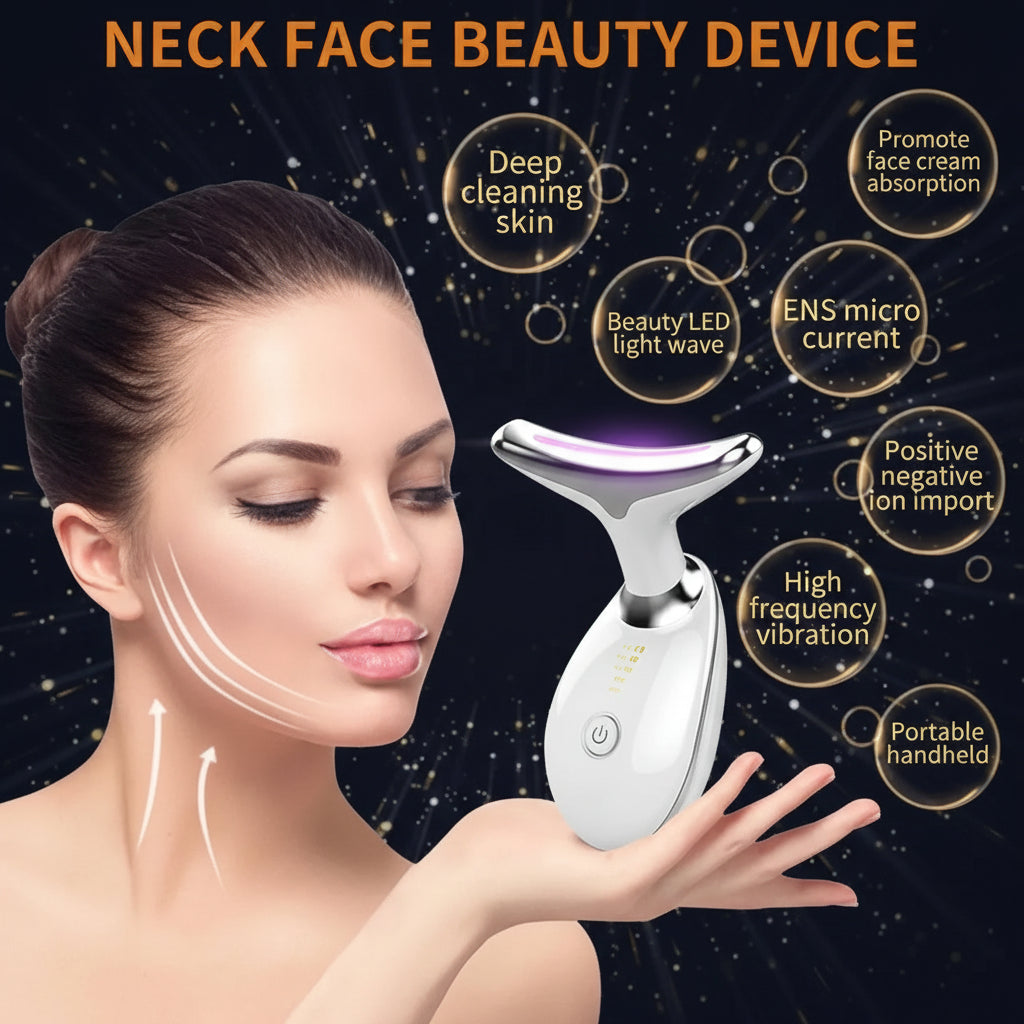 Neck & Face Firming Tool — Anti-Wrinkle Skin Lift Device